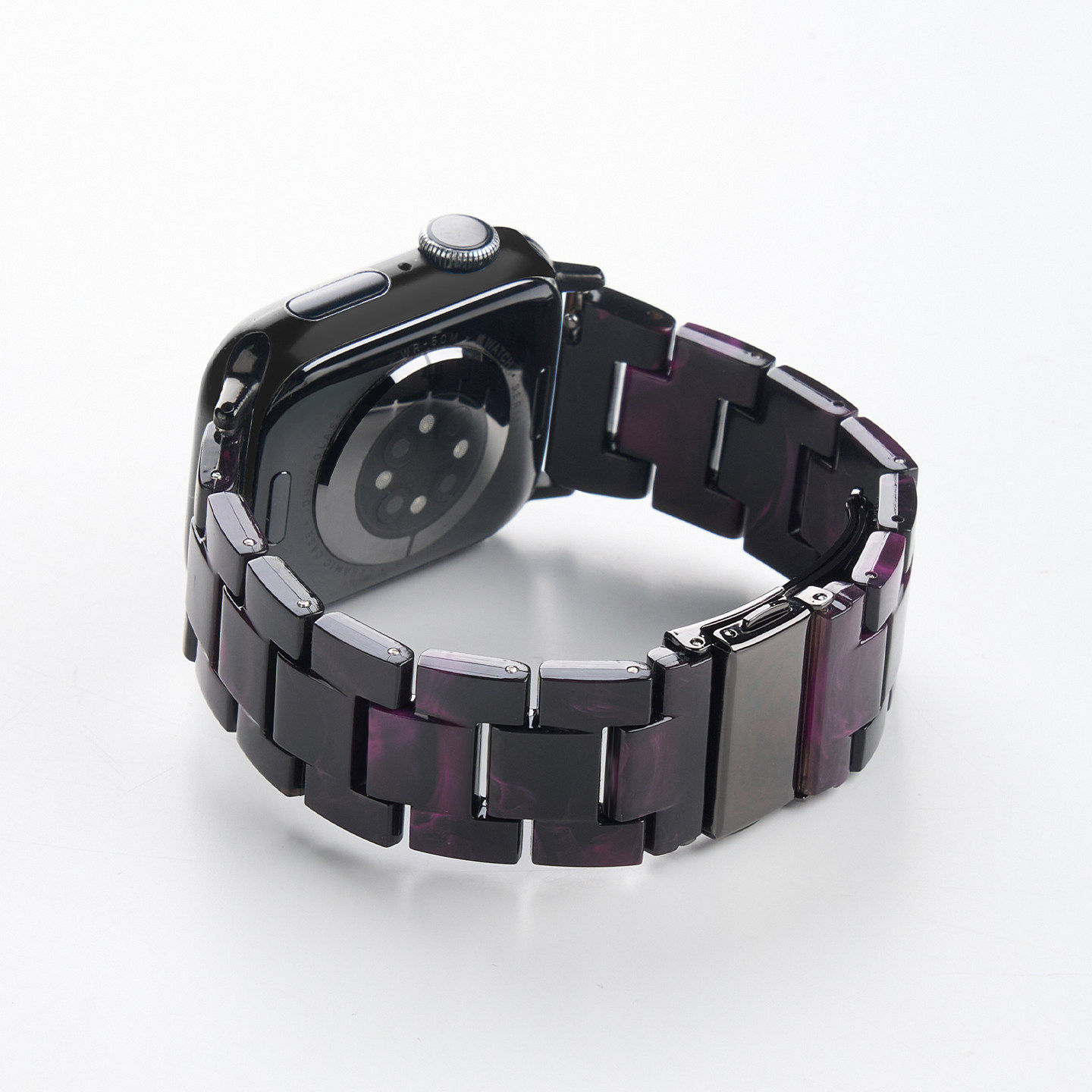 美派适用iwatch10表带苹果S11手表applewatch9高级彩色树脂S9新款替换8夏天女款SE3智能运动11创意小众透气