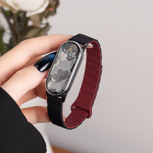 美派小米手环10/9/8工装硅胶表带