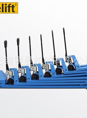 DBL非标可做型手动液压车加宽加长地牛拖板升降手推车厂家直销