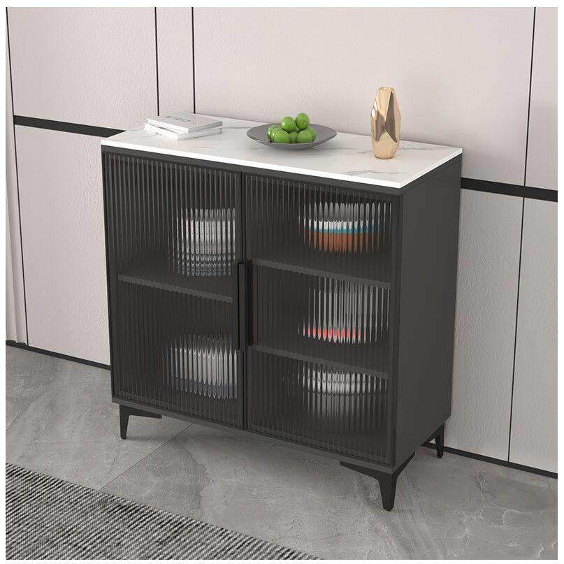 石板餐厅侧储物柜办公室家庭茶吧机咖啡机侧柜小公寓客厅厨房壁柜