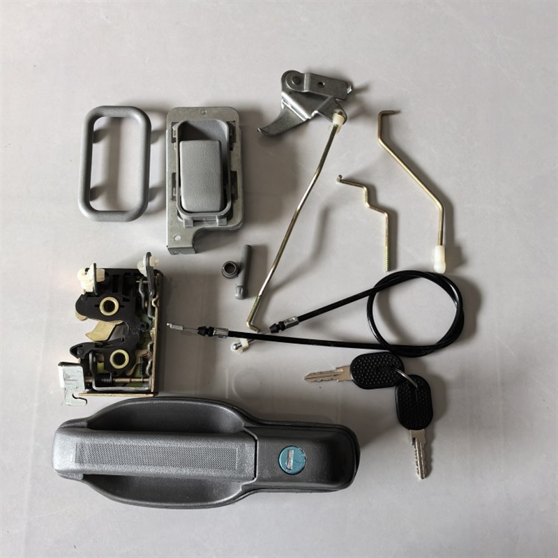 中联吊车配件下车门锁 25V 35V 50V齐星驾驶室门锁总成 锁块 外把