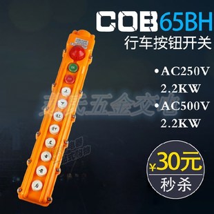 COB65BH行车按钮开关吊车开关 电葫芦 起重按钮升降按钮 上下开关