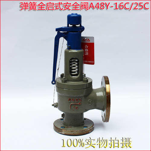 A48Y-16C 蒸汽锅炉专用安全阀DN25 DN50 DN80 弹簧全启式
