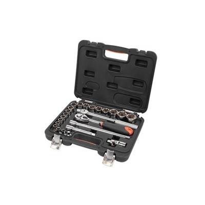 原装正品 钢盾工具 24件12.5MM系列公制组套 工具组套S010024