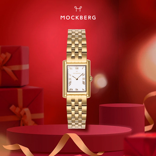【新年礼物】MOCKBERG小方表极简设计通勤腕表手表女送女友礼物
