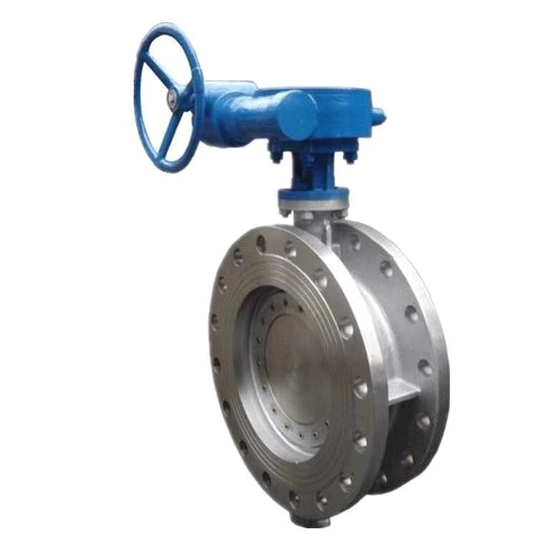 法兰式硬密封不锈钢蝶阀D343W-16P 25P 304 316电动气动阀门DN200