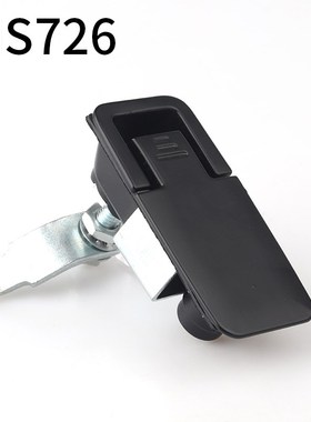 卓冠柜锁MS726-1-2-3平面锁配电箱MS106机柜门锁可调节压缩式黑色