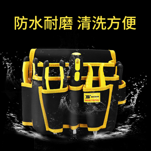 波斯多功能工具包帆布加厚耐磨电工维修包高空作业包小工具腰包