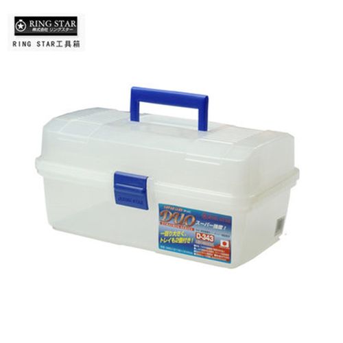 木工工具 收纳 环保耐摔零件盒D-343透明塑胶日本RING STAR堤旁树