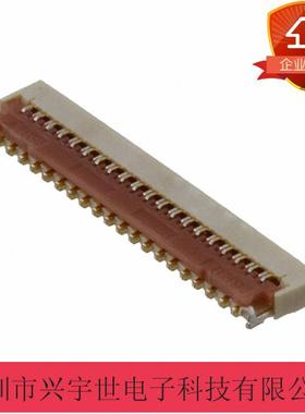 FH36W-35S-0.3SHW(50) 0.3mm间距 1mm高 35位 红色盖子 原装现货