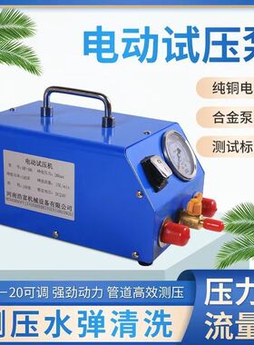 耐高温打压泵电动试压泵手提式PPR水管打压机测压机地暖泵测漏水