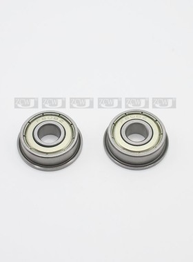 微型带边轴承法兰F604F605F606F607F608f623F625F624F626ZZ带挡边