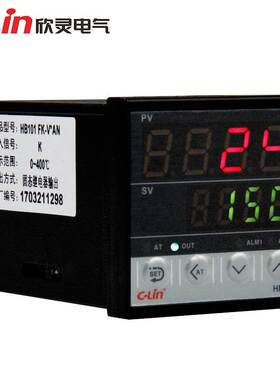 欣灵温度控制仪HB101-FK-M*AN/VAN智能K型E型701/401/901数显220V