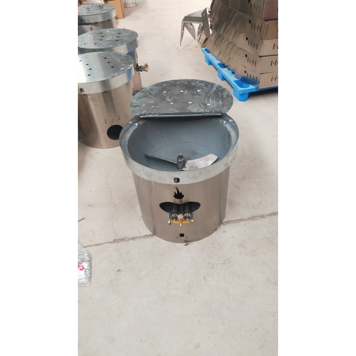 板栗机? 糖炒栗子机器? ?炒干货机? ?流动摆摊设备