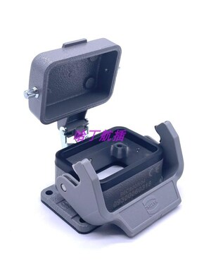 HARTING 连接器 09300060318 底座带金属盖 HAN-6B-HBM-SL-C 哈丁