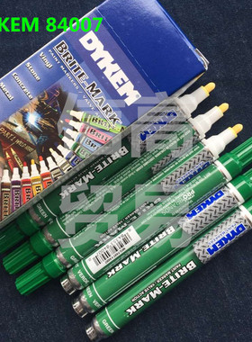 墨水DYKEM BRITE-MARK 84007 绿色记号笔 油漆笔 万用笔 油性笔