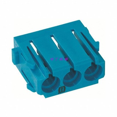 HARTING连接器  09140034501  3孔蓝色气动模块 HMP-003 哈丁浩亭