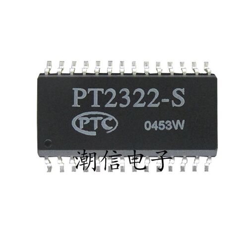PT2322-S 6声道音频处理器芯片 全新原装 实价 可以直接拍买