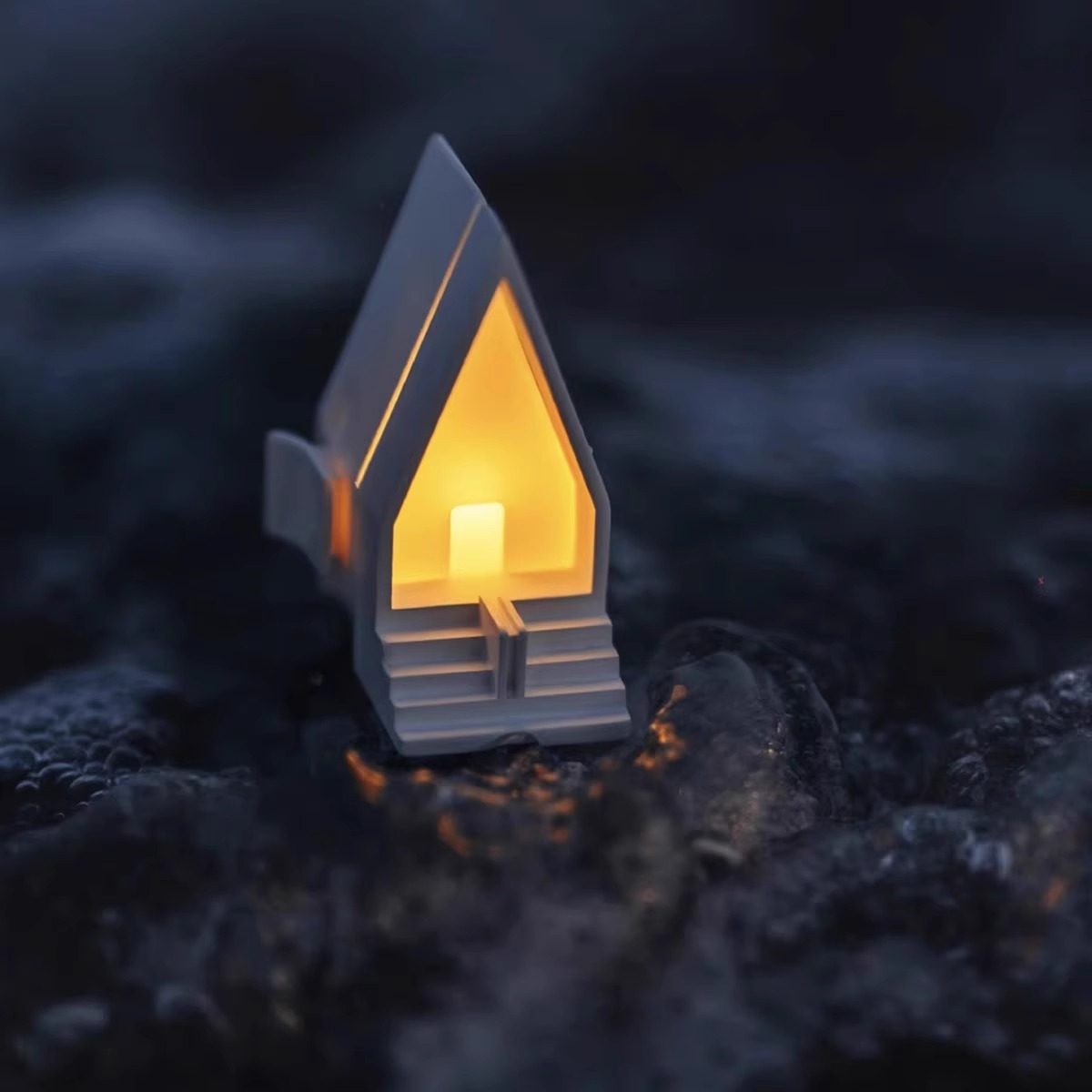 现货！阿那亚树脂发光冰箱贴