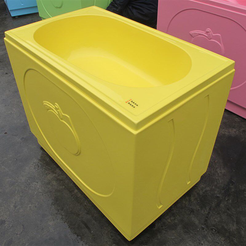 定制无味亚克力一体洗澡盆亚克力婴儿洗澡盆/ 婴儿洗浴盆96*58*82