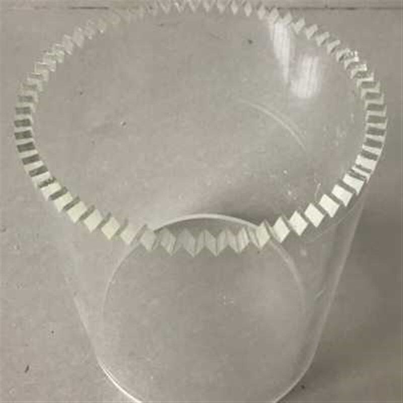 新款圆柱形有机玻璃管 锥形漏斗 亚克力定制