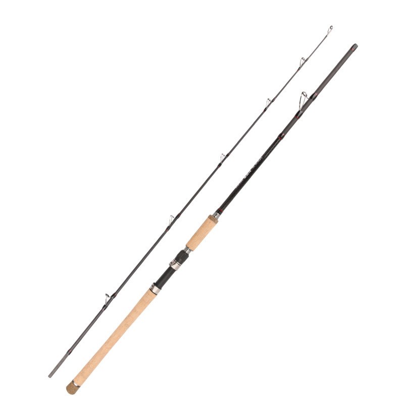 科尼雷强竿XH调软木超轻硬中雷碳素打黑专用路亚竿枪直柄锚杆现货