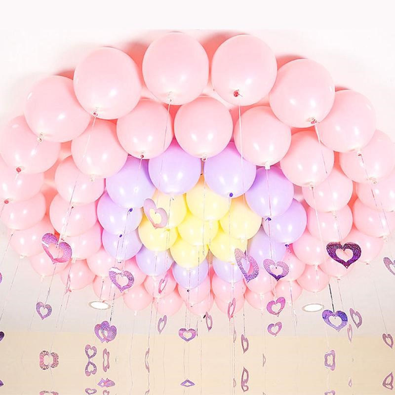 气球飘空网红气球七彩气球会飞的可以升空能飞起来装饰布置