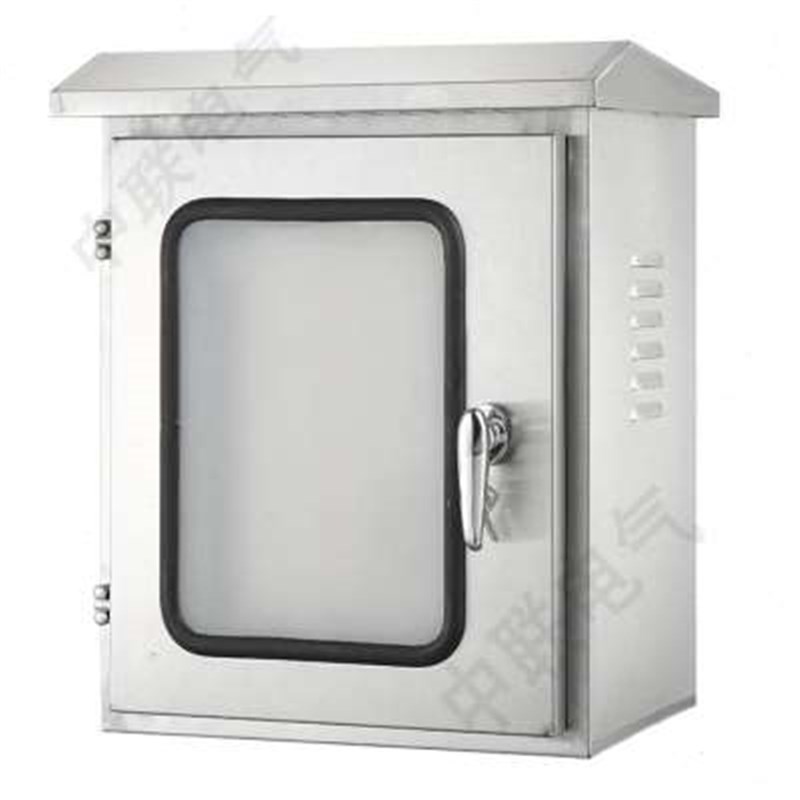 新款内外门户外304不锈钢双门配电箱防水箱双层门控制箱电控箱仪