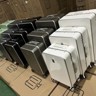 现货全PC铝框拉杆箱旅行箱18/t20/22/24/26/28//30/32寸行李箱