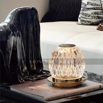 如是小夜灯氛围灯充电无线触控明暗可调床头起夜灯喂奶灯露营灯