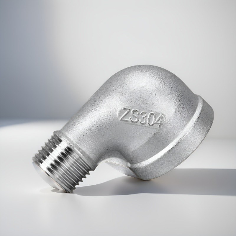 304异内外丝不锈钢径弯头90度变径大小头4分6分变1寸水管接头新款