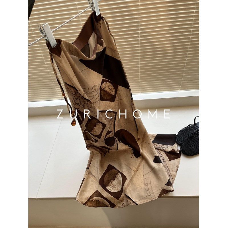 孤2025春 狠出片儿!风情致雅渡假风 婀娜多姿包裹感印花鱼尾半裙,女装/女士精品,半身裙,淘宝优惠券,粉丝福利购,淘宝优惠卷