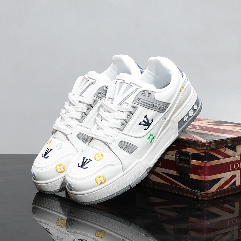 黑色鞋子男鞋休闲鞋透气百搭夏季 新款增高板鞋美式高街运动鞋女