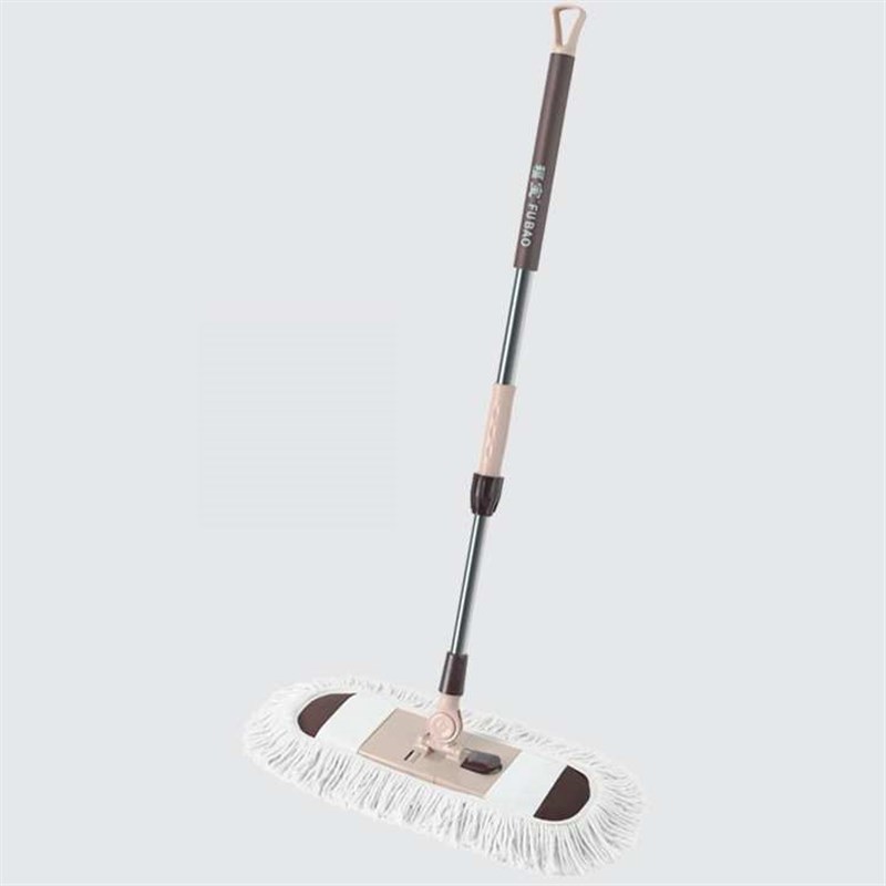 福宝厂家 家用木地板棉纱拖把大号平板拖把日用品拖把墎布平推