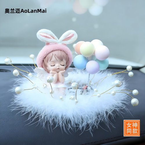 高端创意摆件女神车载内饰饰品