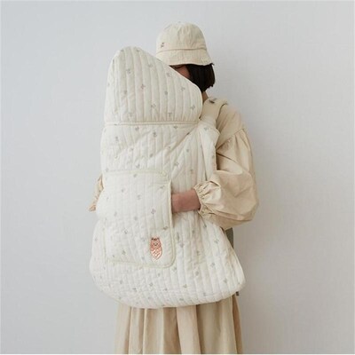 婴儿背带披风斗篷婴儿p车盖毯推车挡风被腰凳防风保暖加厚宝宝披