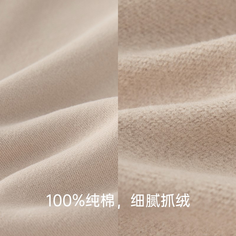 乖奇熊宝宝连帽连体衣秋冬季抓绒婴幼儿保暖可爱造型哈衣爬服