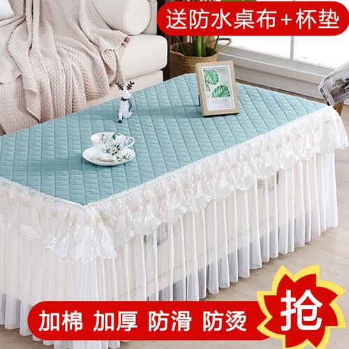 夏季清新薄新款电l烤炉烤火炉电烤桌取暖桌子罩套长方形茶几桌盖