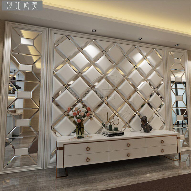 定制软包硬包电视背景墙客厅影视墙现代简约欧S式沙发卧室背景墙