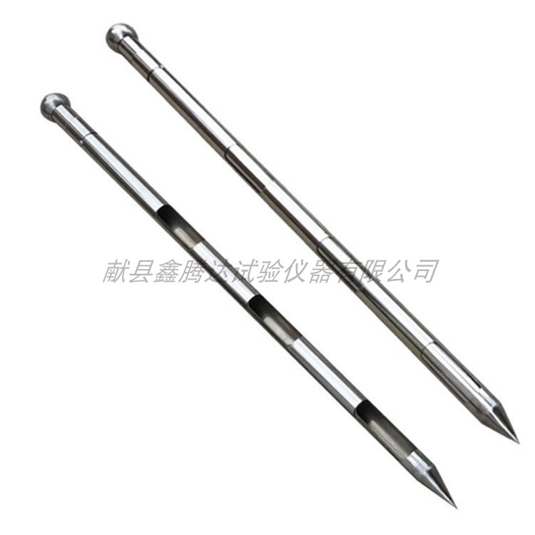 不锈钢取样器1.5m2米水泥取样管旋转双层 粉煤灰粮食化肥取样管包