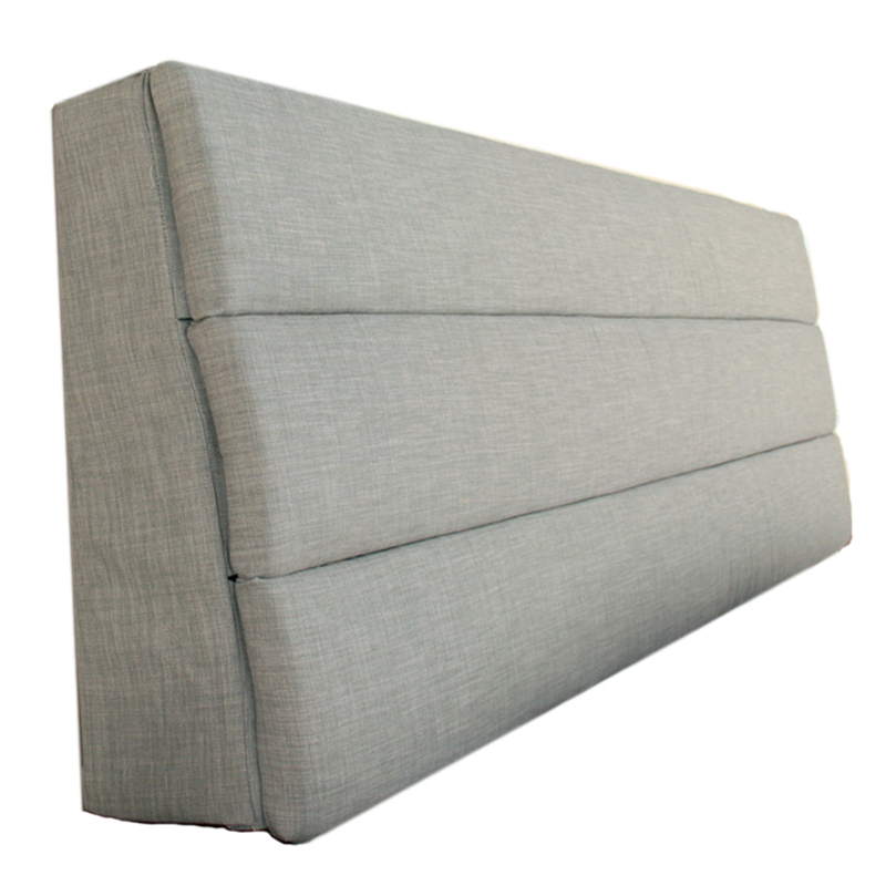 床头靠垫防撞大靠背定做简约可拆洗科技布床头板软包实木床头套罩