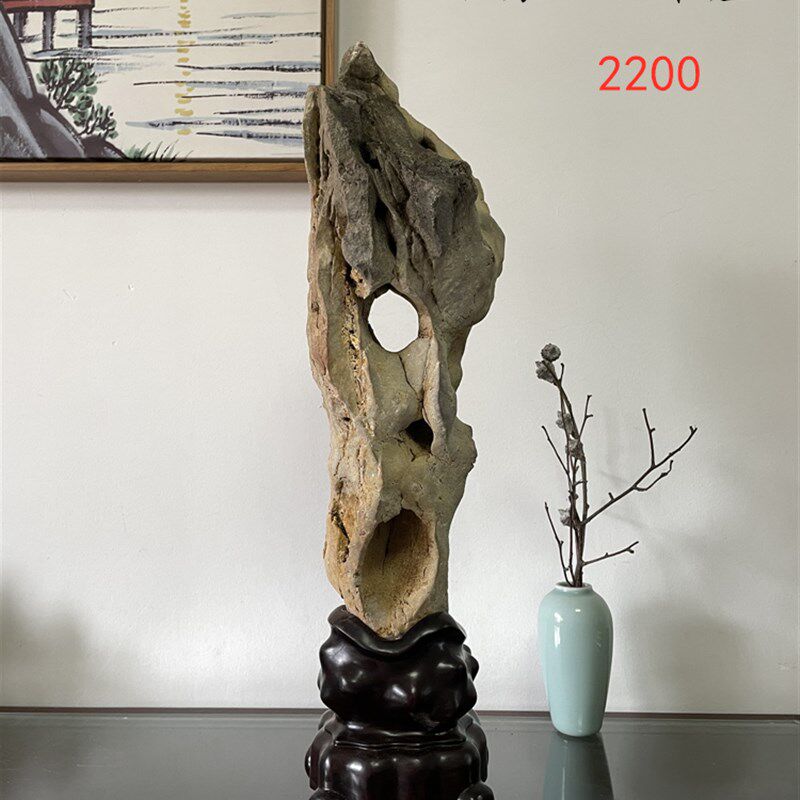 传统奇石天然精品原石观赏石案头清供文房小摆件太湖石盆景太湖石