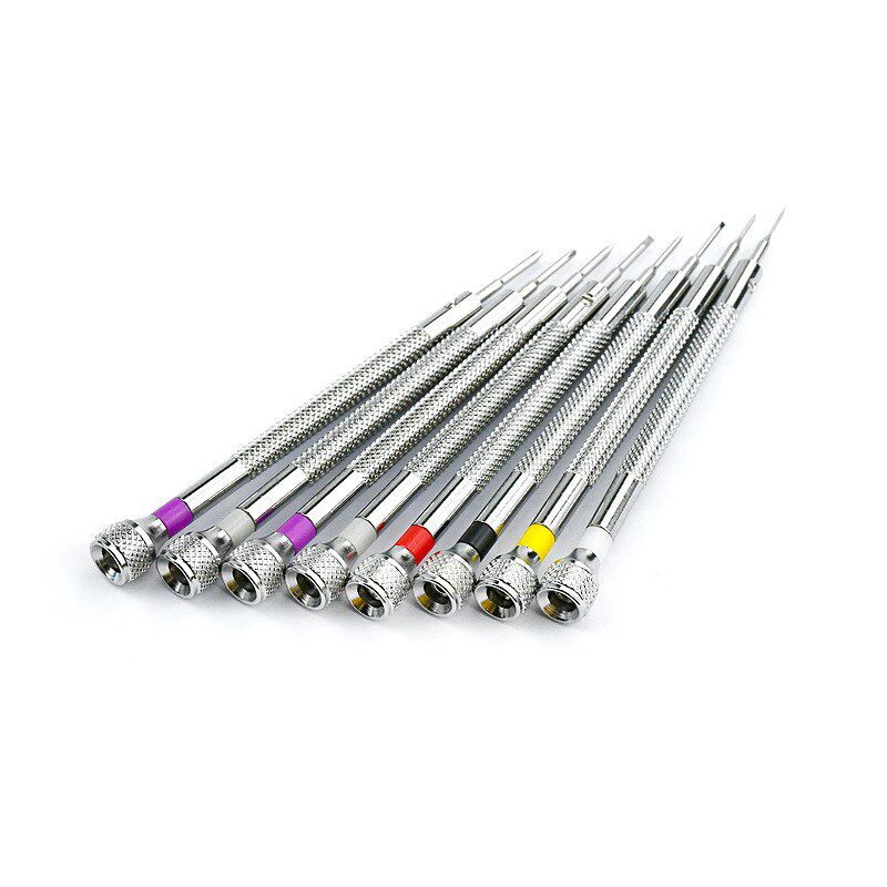 修表工具 多规格 0.6-2.0一字 十字 起子 螺丝批 螺丝刀 13个尺寸