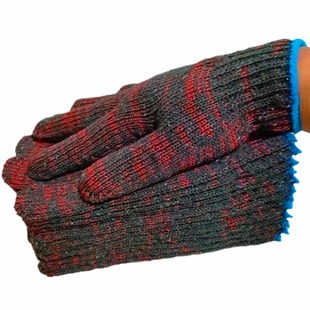 棉线手套劳保耐磨工作防滑加厚白棉纱工厂模具搬运修理劳动男工地