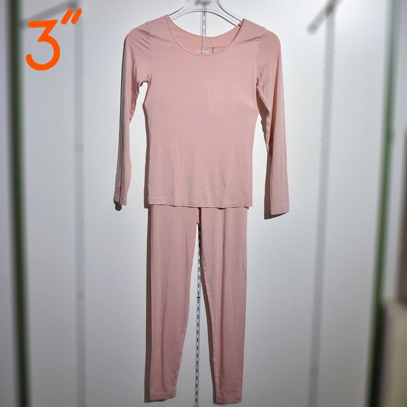 新3秒海藻超薄女士保暖内衣艾莉纳发热秋衣秋裤打底衣冬8801/8802