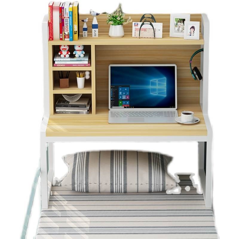 新疆床上电脑懒人桌大学生宿舍床头书桌书架简约上铺悬空写字