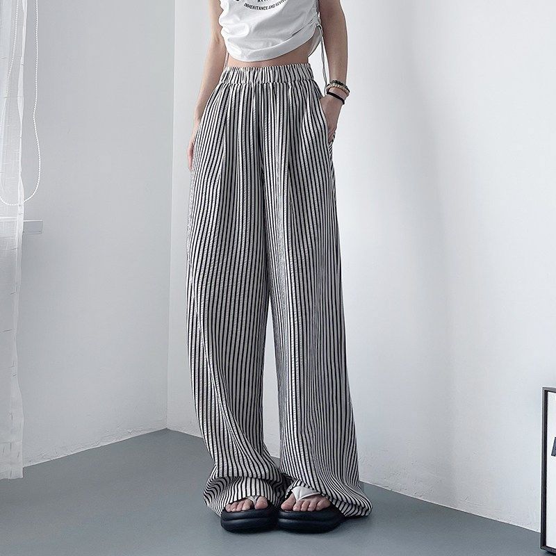 慵懒阔腿裤女夏季大码胖mm宽松显瘦直筒裤梨型身材垂感山本空调裤,女装/女士精品,大码裤装,淘宝优惠券,粉丝福利购,淘宝优惠卷