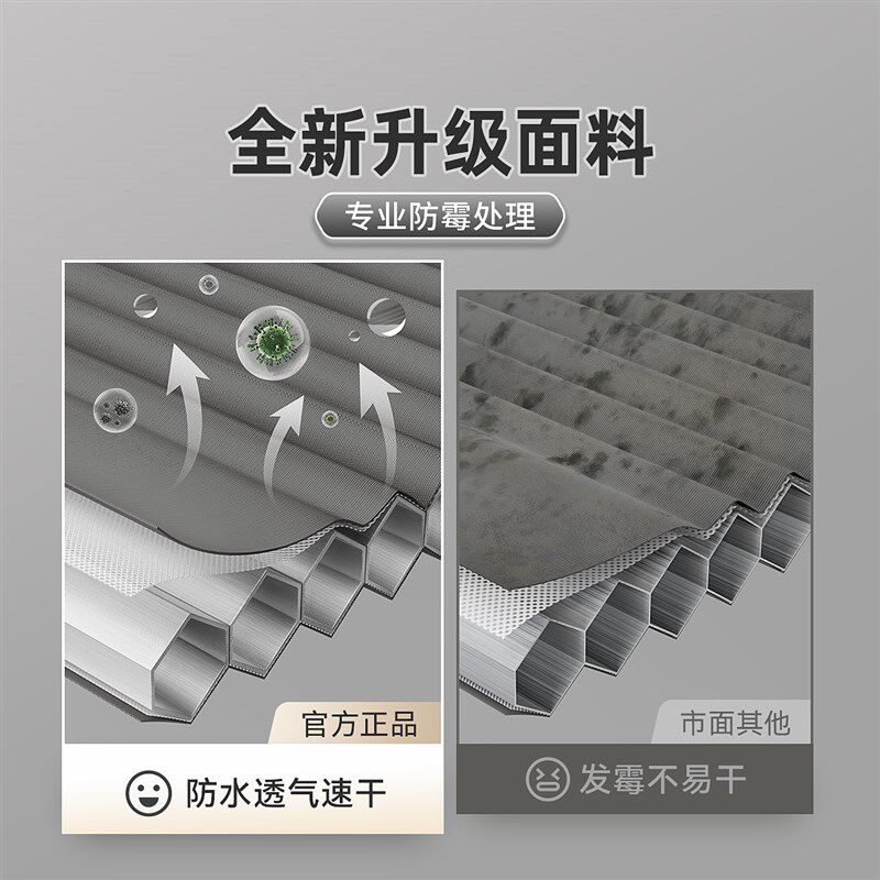 折叠隐形门帘推拉隔断免打孔门客厅厨房卫生间厕所浴室卧室阳台