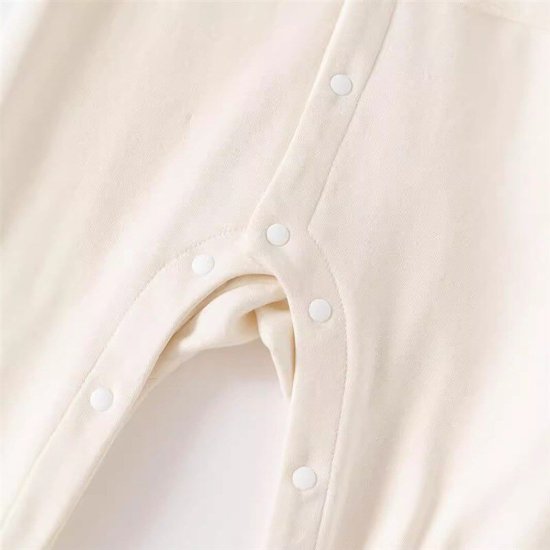 新生儿连体衣春装超萌女宝宝满月百天公主爬服婴儿秋冬外出服