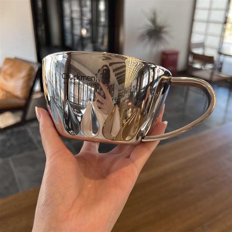 【厨房工具】1810不锈钢双层蒸蛋碗儿童隔热O防烫宝宝米饭碗辅食